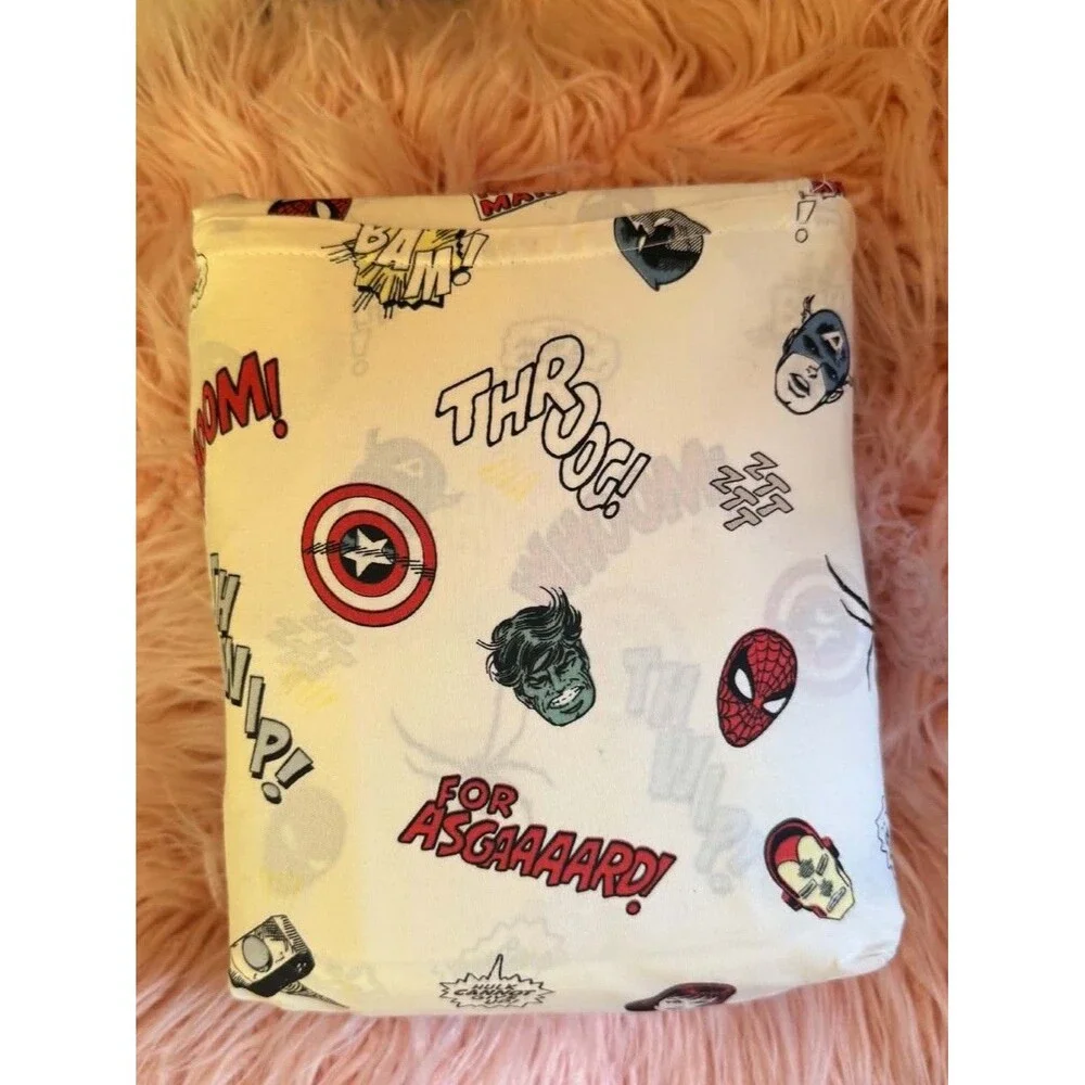 Marvel Collection Pillowfort Full Icons Kids Sheet Set New Without Tags